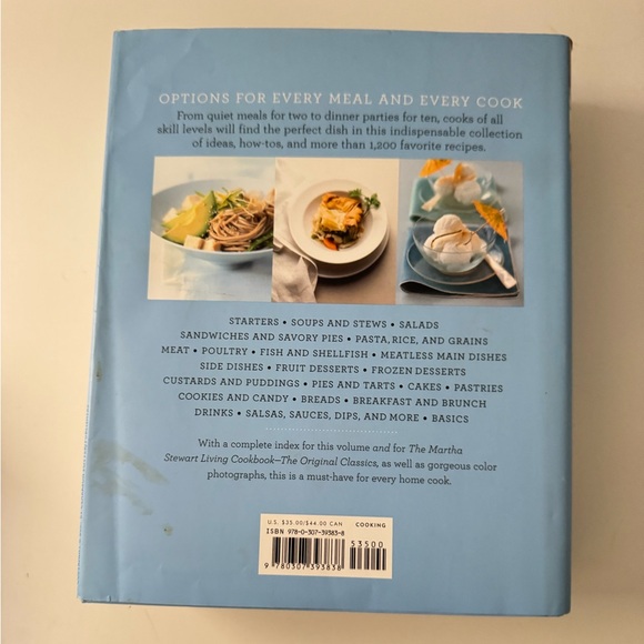 Martha Stewart Living Cookbook - Blue - Picture 3 of 8
